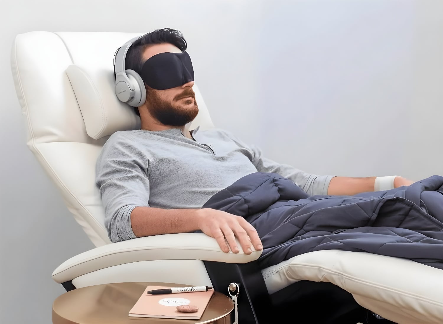 Cabinet de neurofeedback, espace serein et lumineux